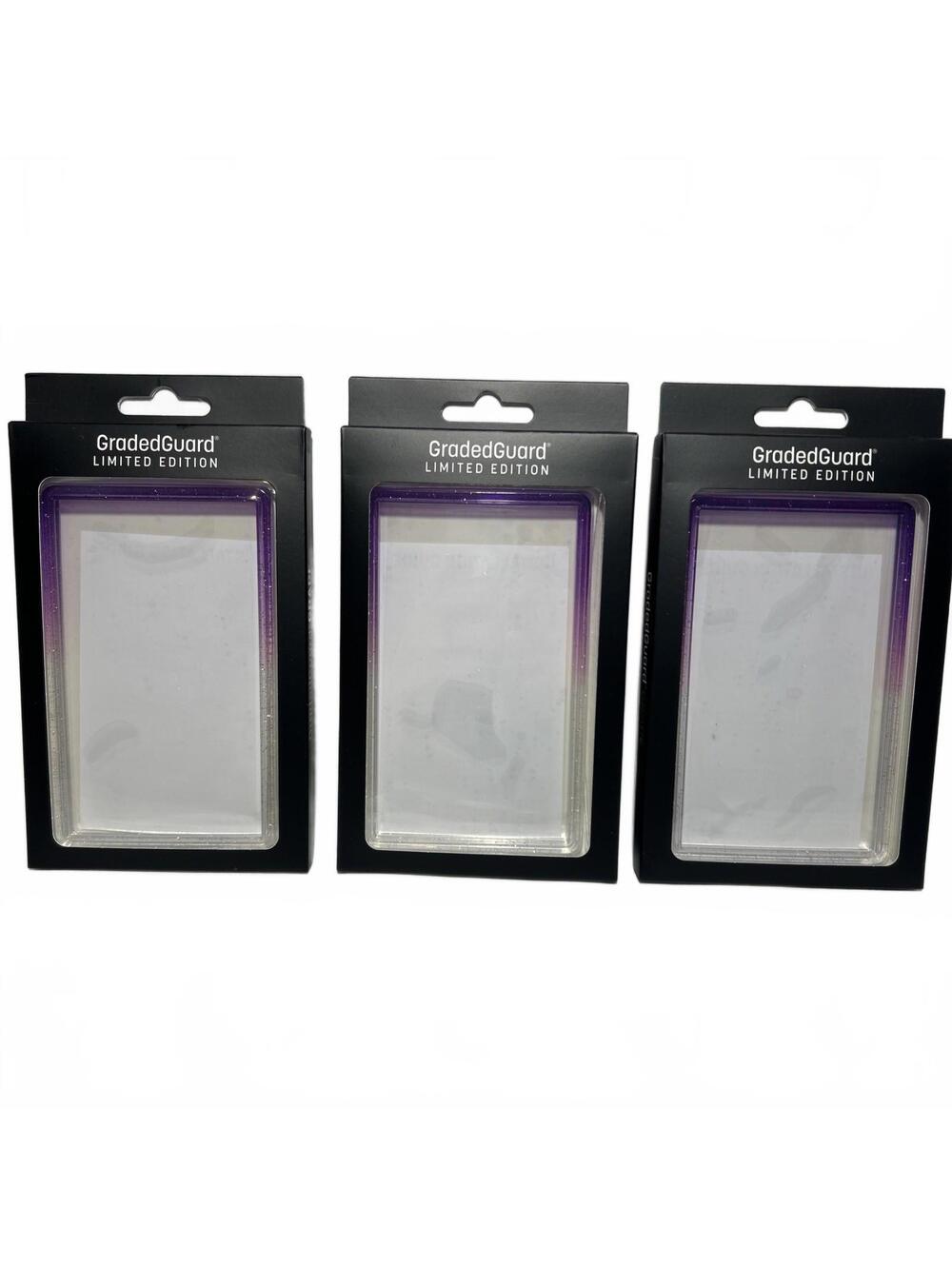 3x GradedGuard Grape - Limited Edition Guard for PSA Graded Slabs - Sealed Lot
